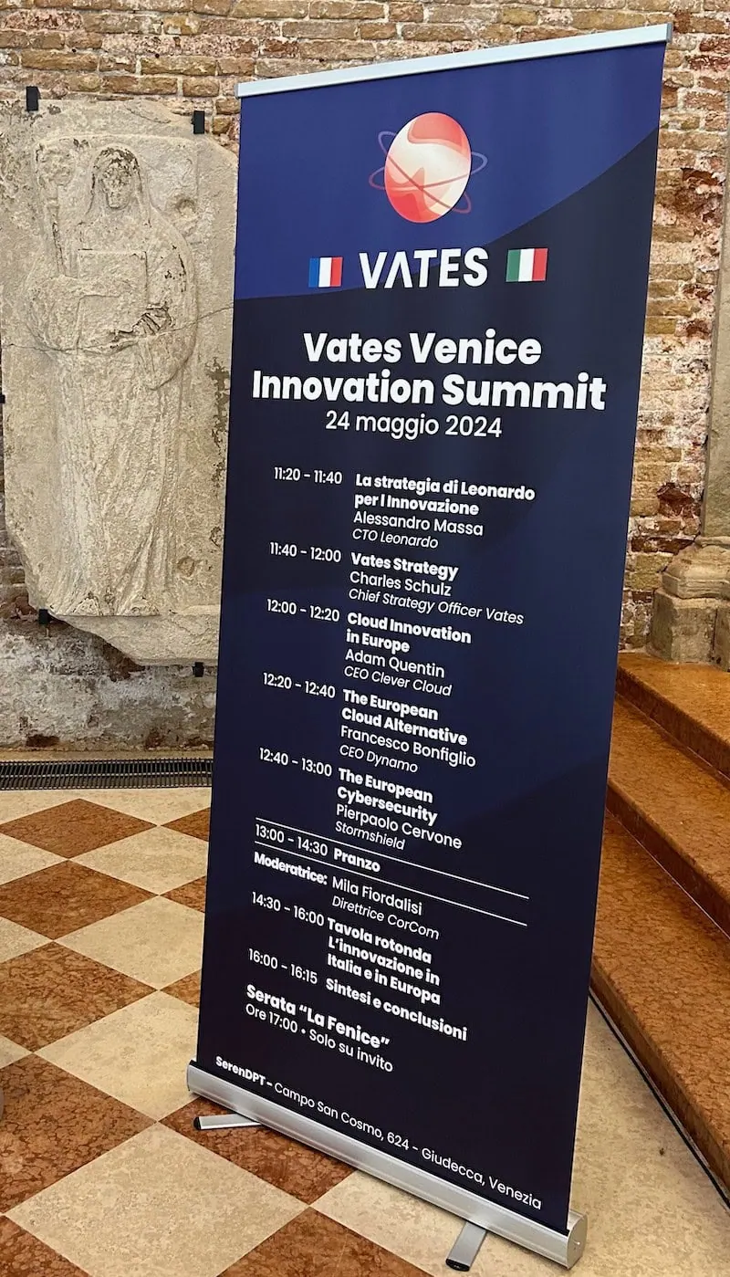 Church interior – conference notice board Church interior - conference notice board