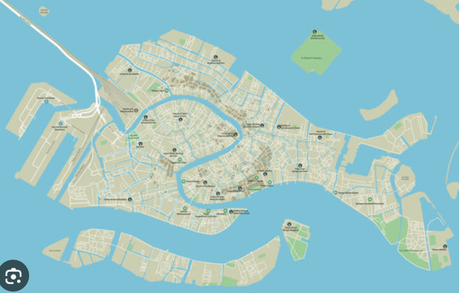 Venice Map of Venice